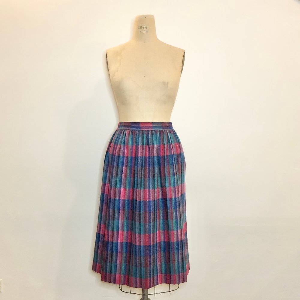 ⭐️HOST PICK⭐️VTG 80s Folio Wool Colorful Skirt-SP - Picture 2 of 7